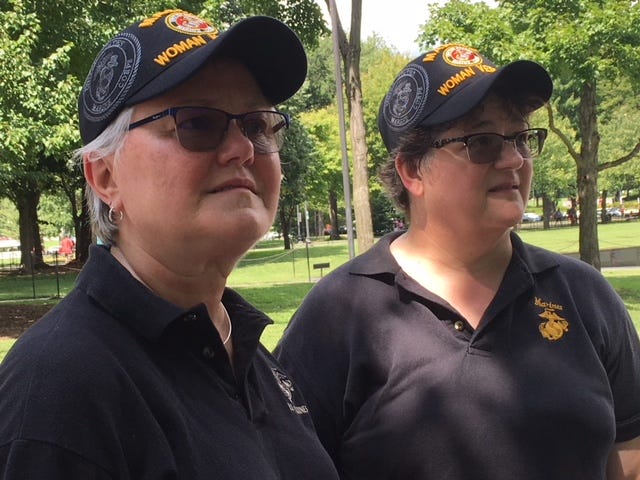 Deb Drummond and Lori Weatherwax praised the last Sen. John McCain, R-Ariz.,  for his military service and advocating for veterans.