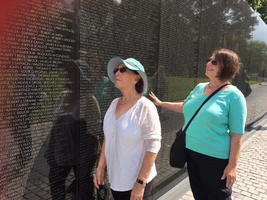 Vietnam Wall Cousins