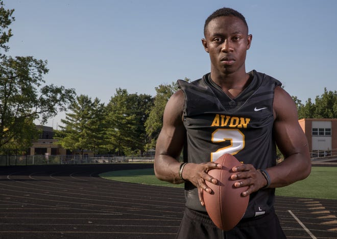 Sampson James rushed for 207 yards in Avon's win over Hamilton Southeastern on Friday night.