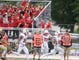 Westwood at River Dell on Friday, August 31, 2018. WW #5  Tyler Giordano runs for a touchdown in the first quarter. 