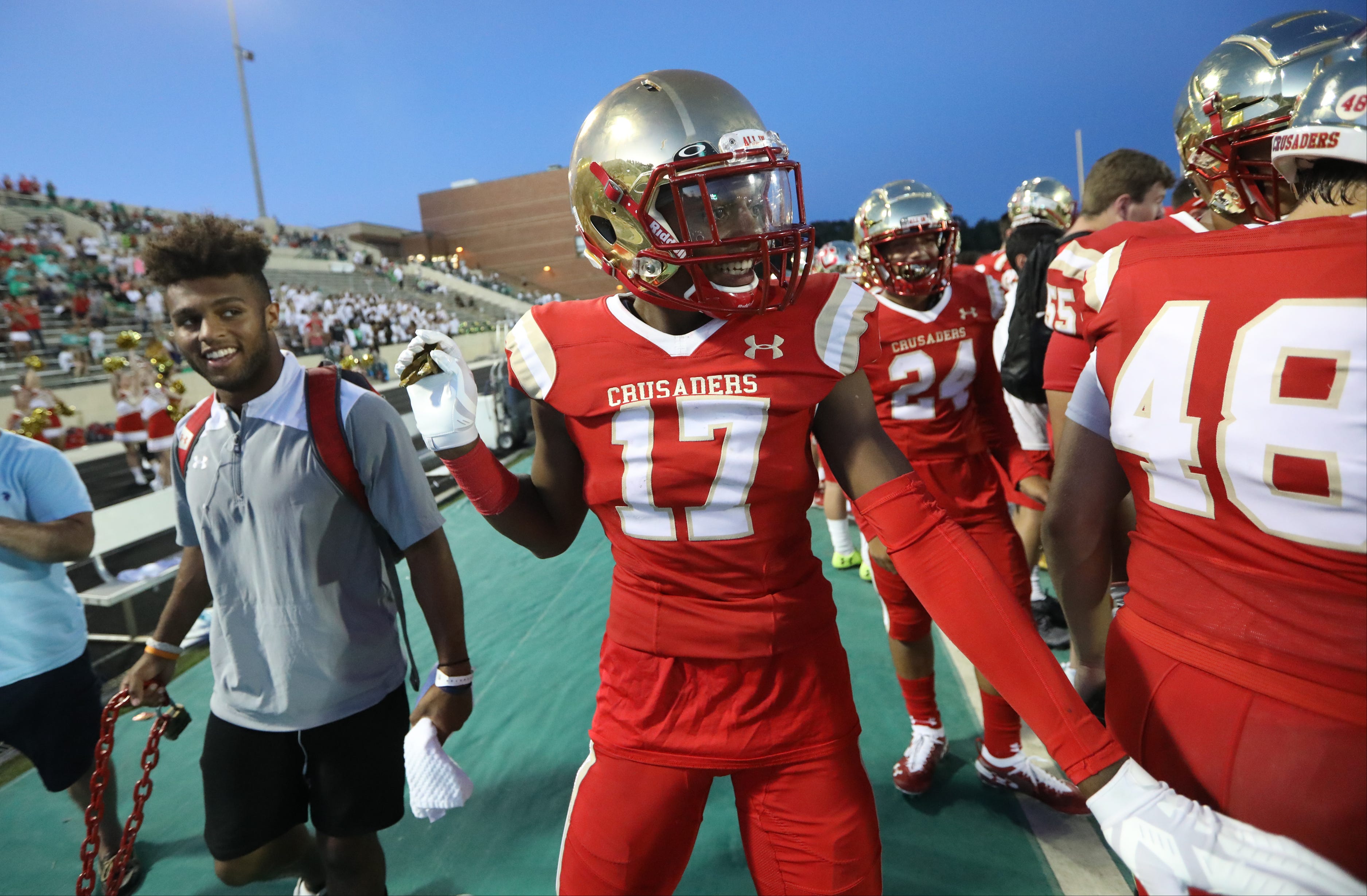 Bergen Catholic football starts Vito Campanile era, beats Grayson