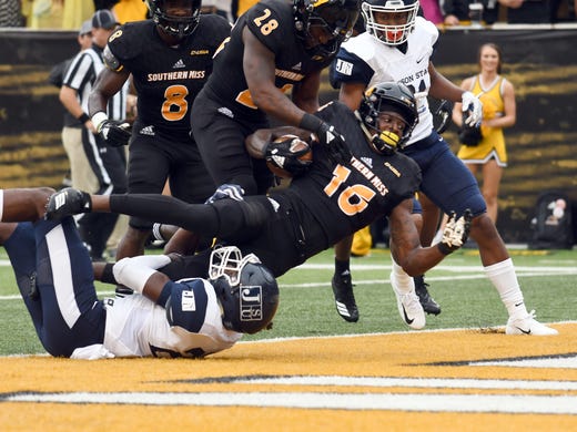 Southern Miss football dominates Jackson State in 2018 opener