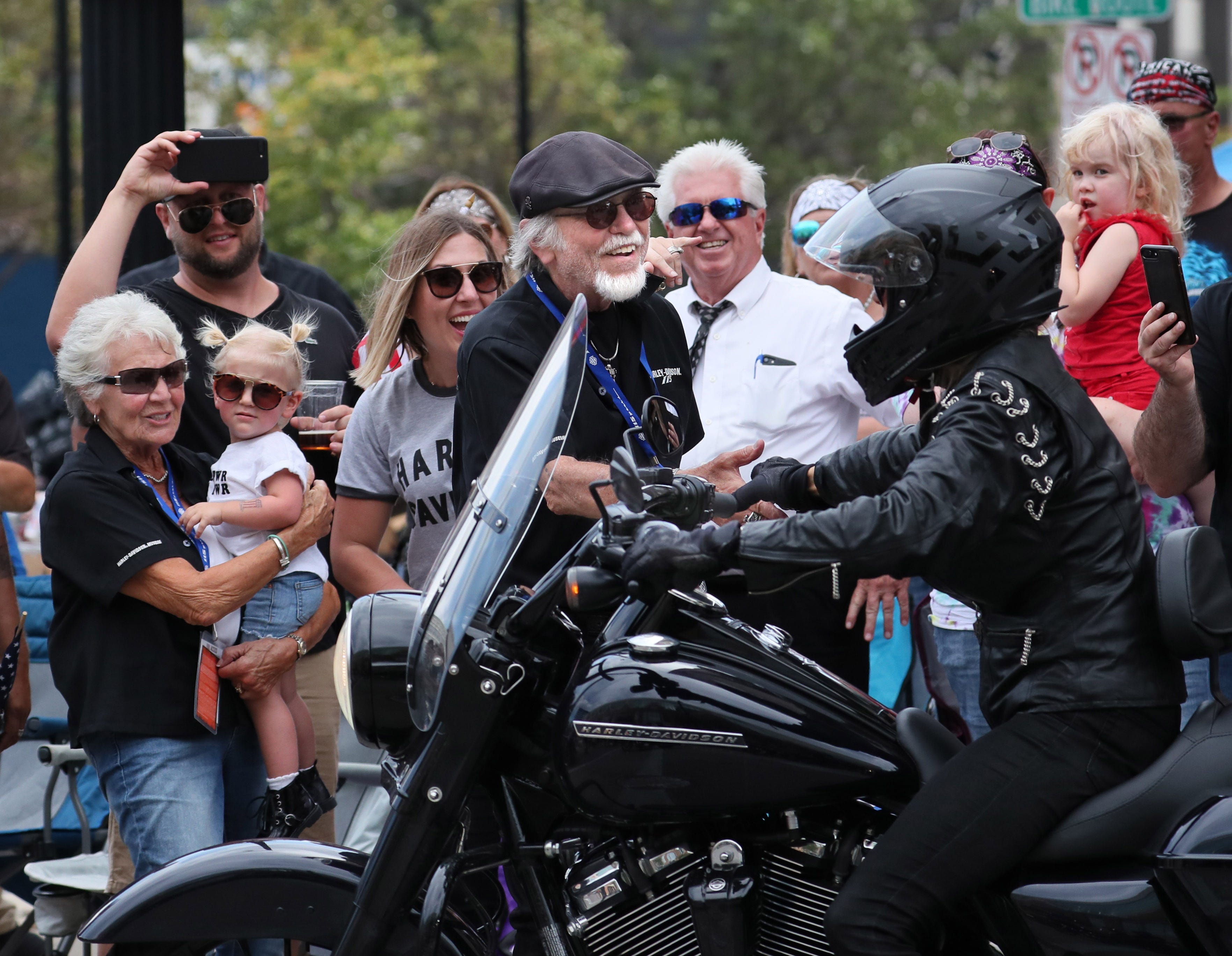 Riders parade through Milwaukee for HarleyDavidson 115th anniversary