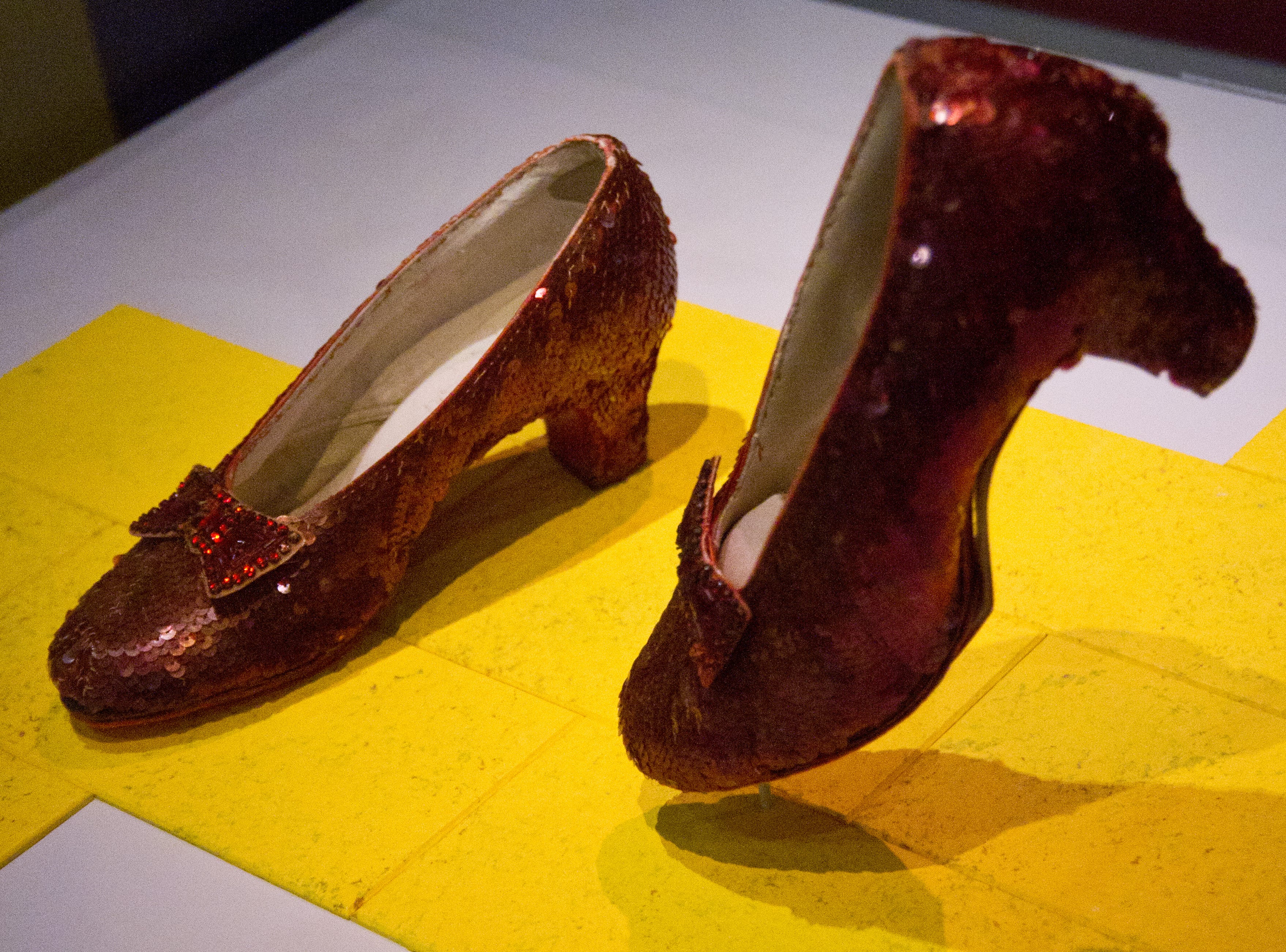 Judy Garland's ruby slippers 'Wizard of were recovered