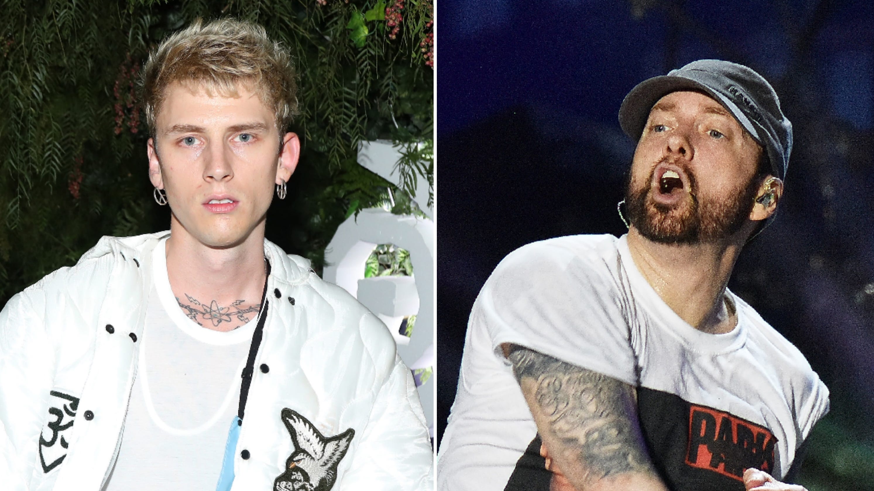 Machine Gun Kelly slams Eminem's 'Not Alike' in diss track 'Rap Devil'2987 x 1680