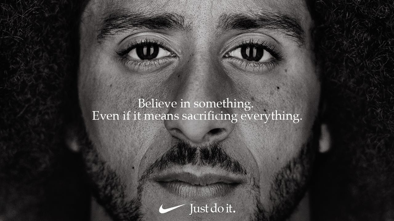 Presidente Finito reacción Nike sparks rage with Colin Kaepernick ad but may gain more from Gen Z than  it loses