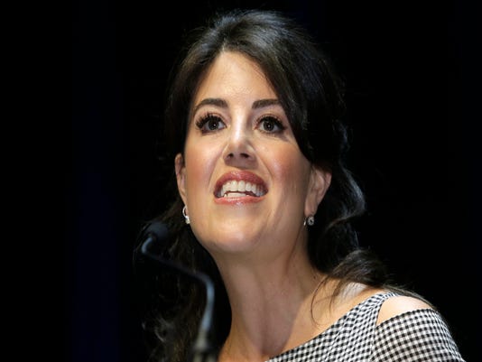 Monica Lewinsky Storms Offstage After Off Limits Bill Clinton Question