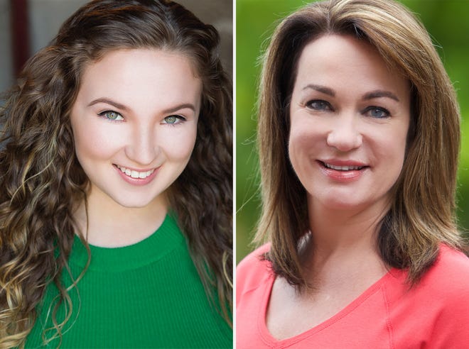 "Hairspray," starring Jenna Leigh Miller as Tracy Turnblad and featuring Stacy Turner as Velma Von Tussle, plays at the Roxy Regional Theatre, Sept. 7-29.