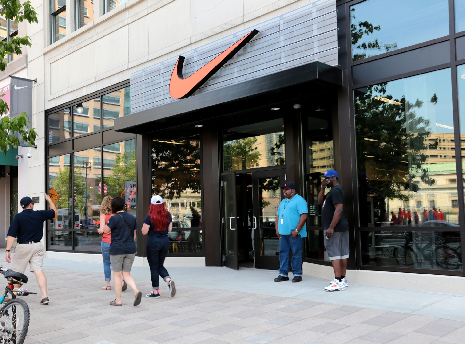 nike store and detroit