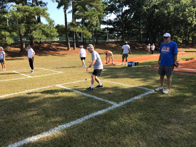 Local residents 50 and older participate in last year's Senior Games organized by the city of Pensacola Parks and Recreation Department.