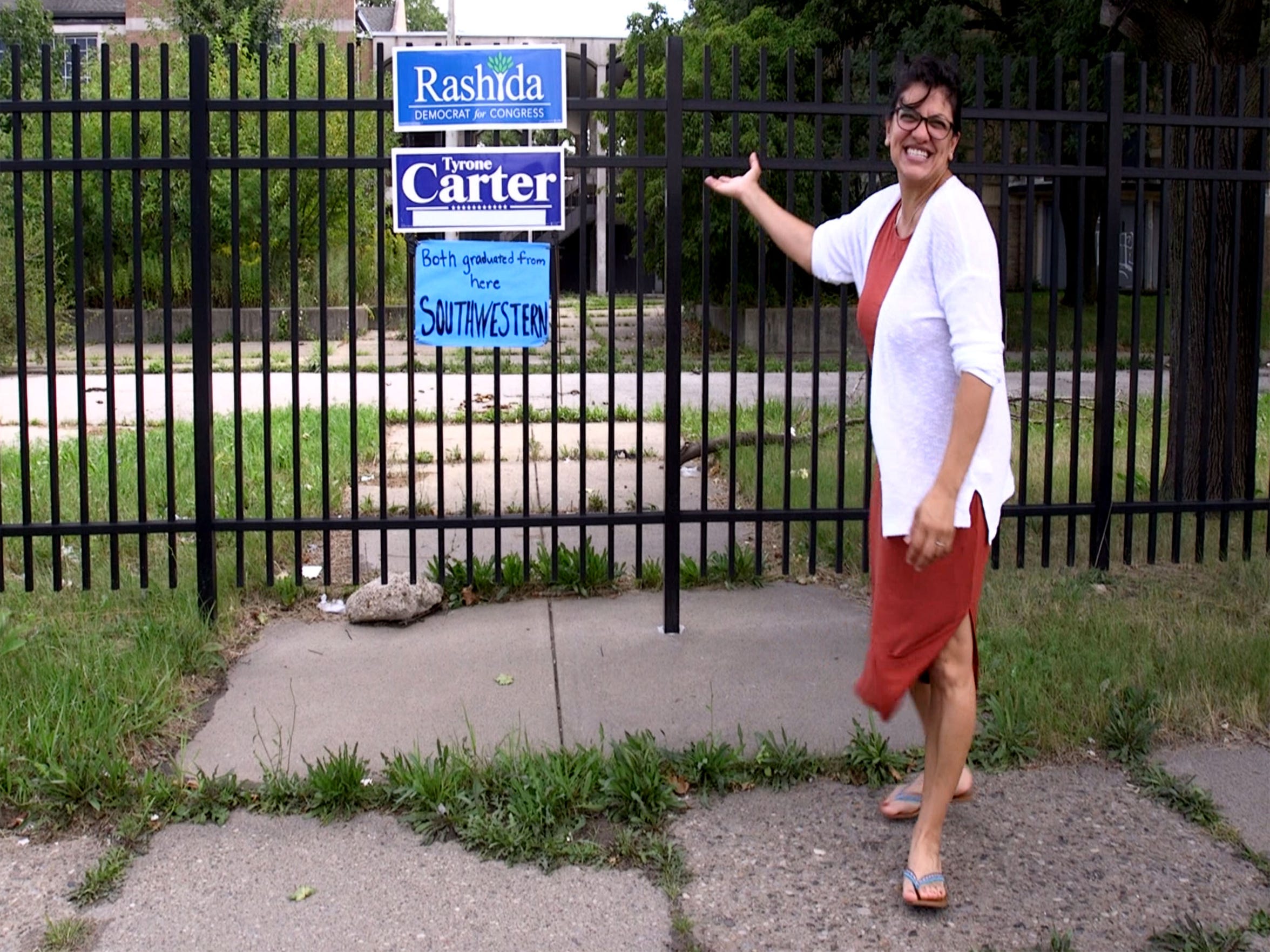 Rashida Tlaib set to make history as Detroit's congresswoman