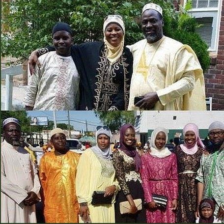 Banny Doumbia and his family.