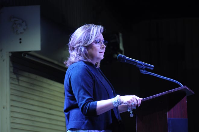 Susana Martinez, governor of New Mexico, Sep. 6 in Carlsbad, New Mexico.