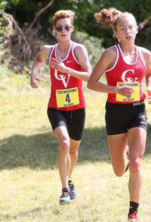 Ella Whitman, right, and Alice Larson are the leading runners for the CVU girls cross-country team, which is looking for its 10th straight Division I title later this fall.