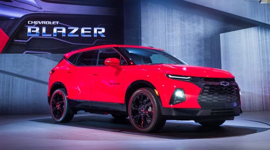 The 2019 Chevrolet Blazer is introduced on Thursday, June 21, 2018 in Atlanta, Georgia.