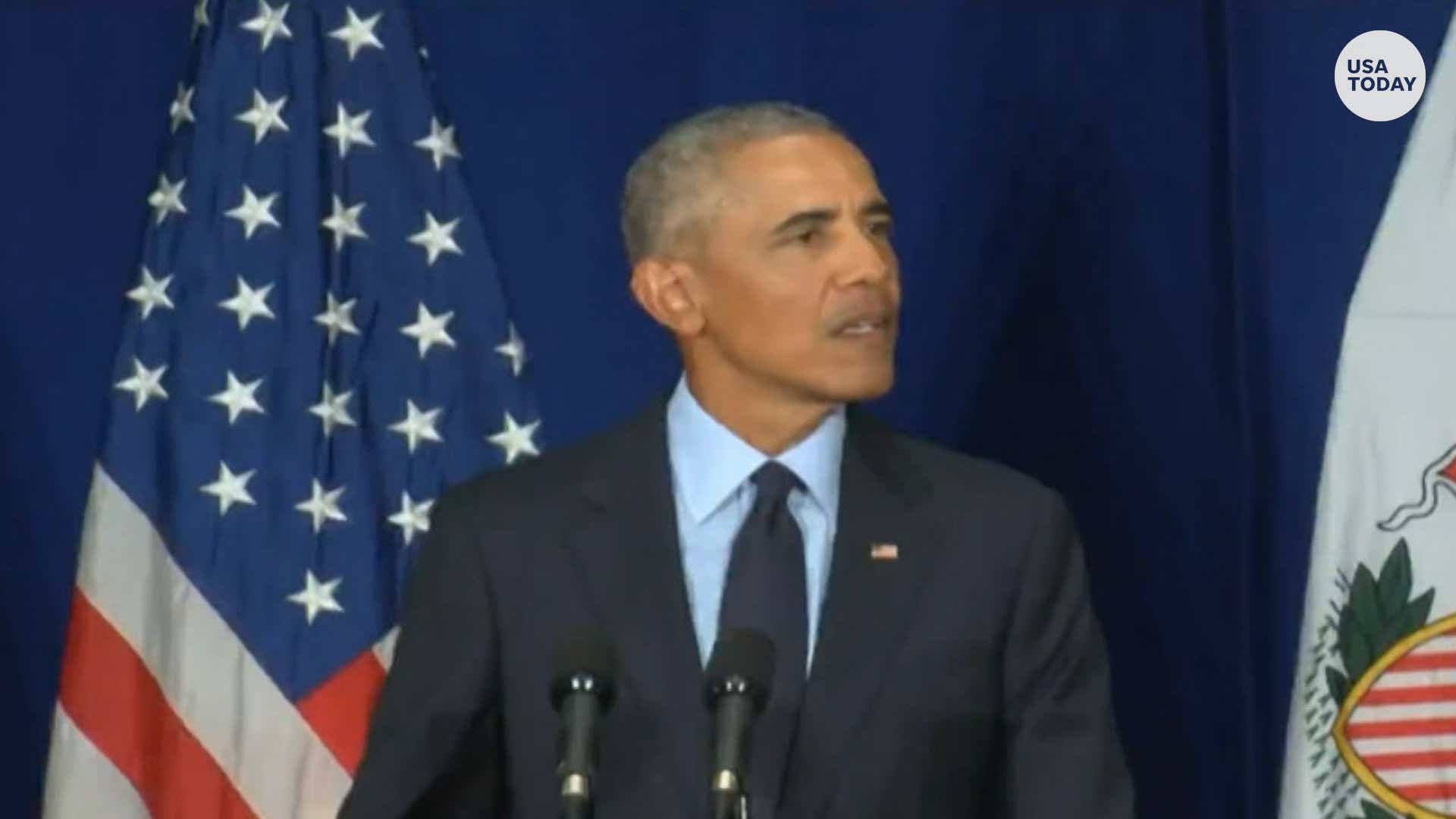 President Barack Obama S Speech Transcript Slamming Trump