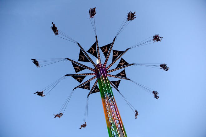 The 2018 NC Mountain State Fair opened with rides, games, shows, exhibits, livestock and more at the WNC Agricultural Center on Sept. 7, 2018. 