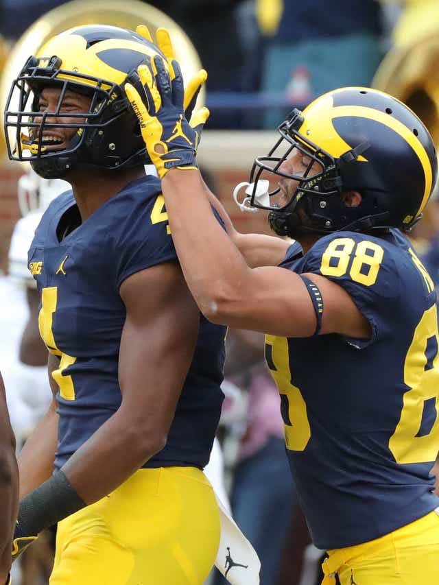 Michigan S Nico Collins Feels Receivers Can Be Dangerous