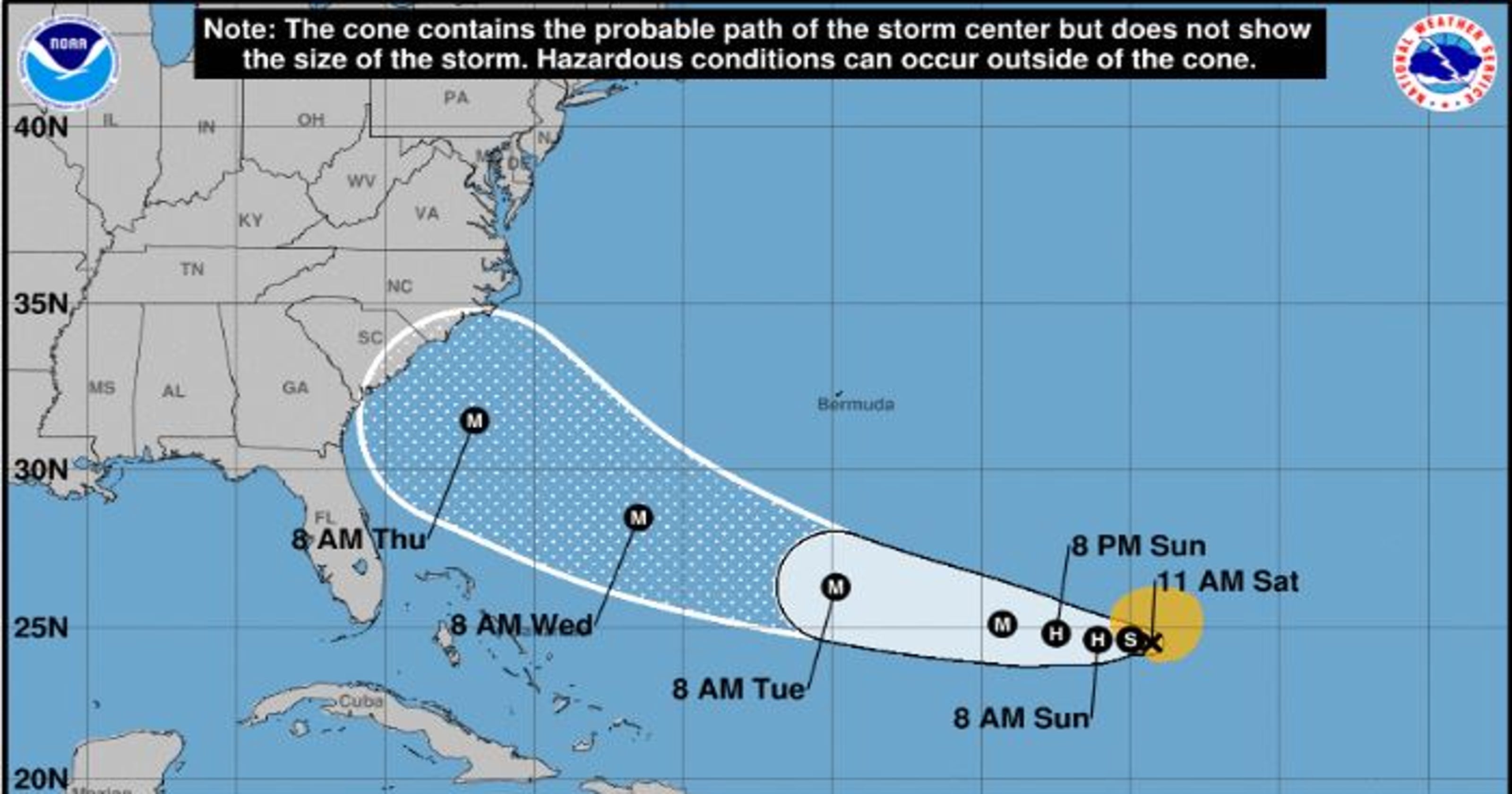 Tropical Storm Florence South Carolina declares state of emergency