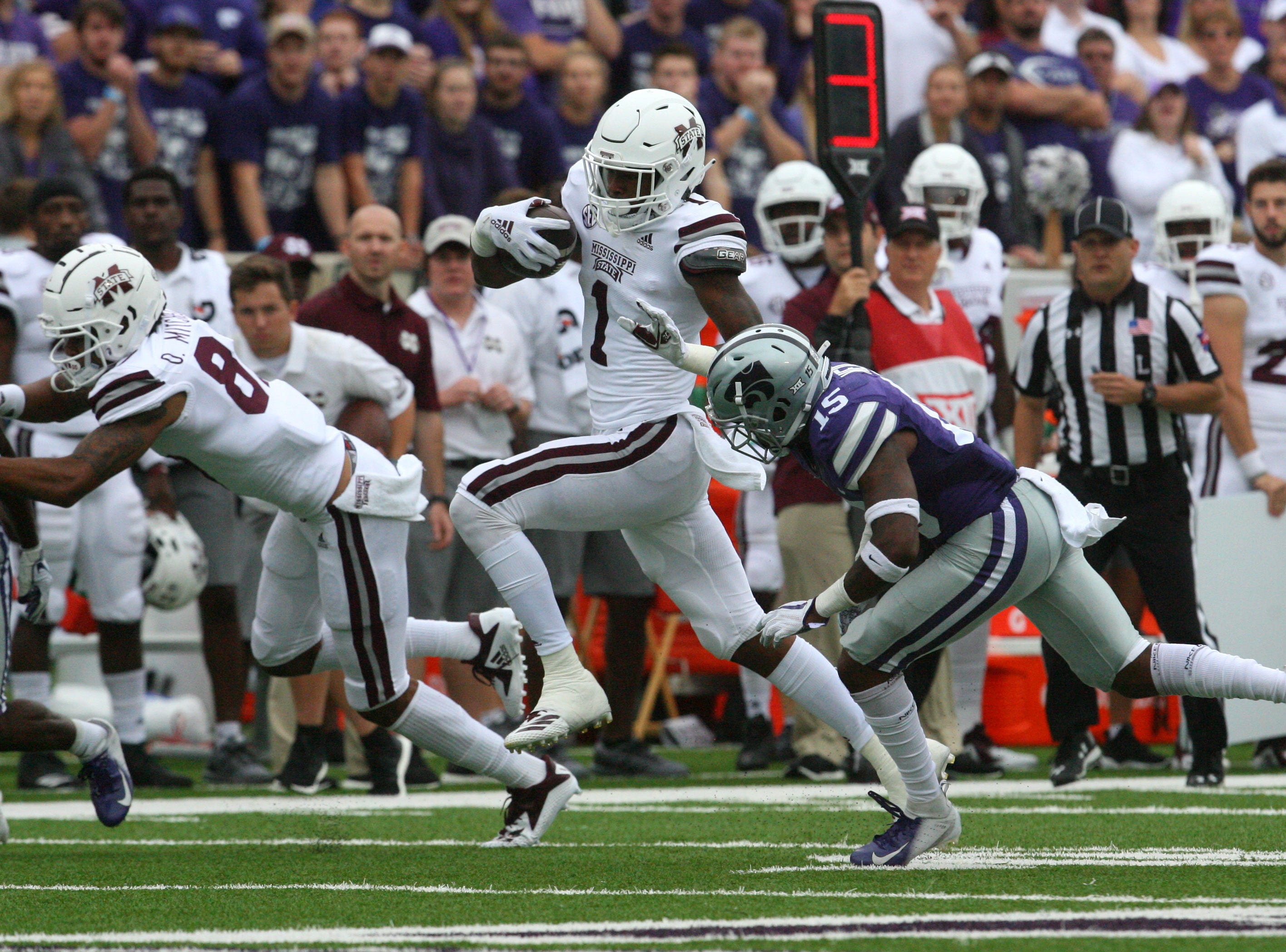 Mississippi State wide receiver Stephen Guidry is just getting started