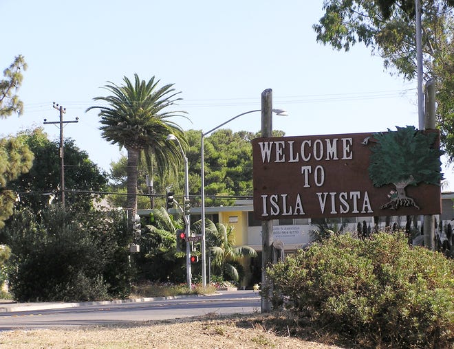 Isla Vista is a community in Santa Barbara County.