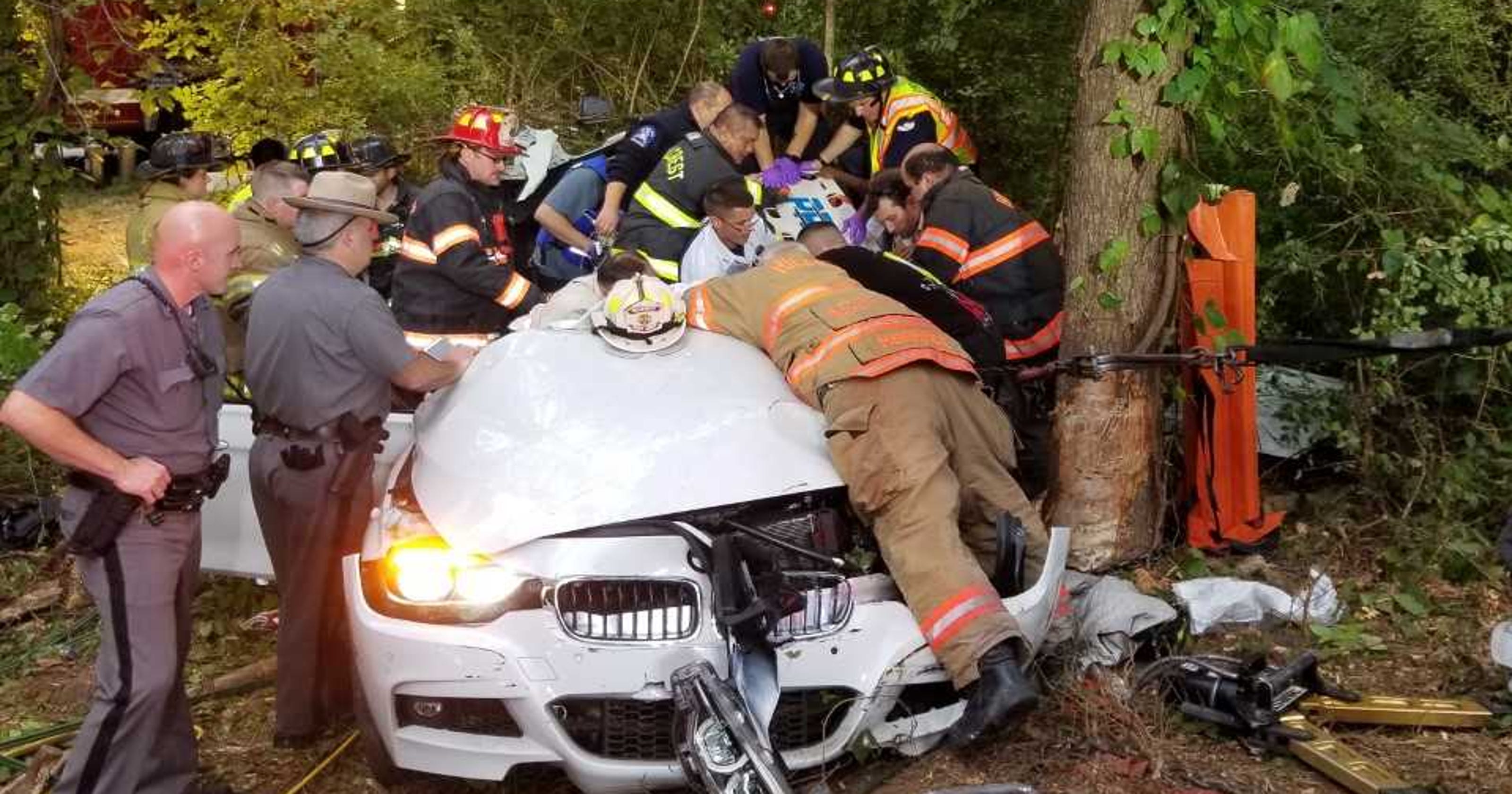 Serious crash on Palisades Parkway snarls traffic, injuries reported
