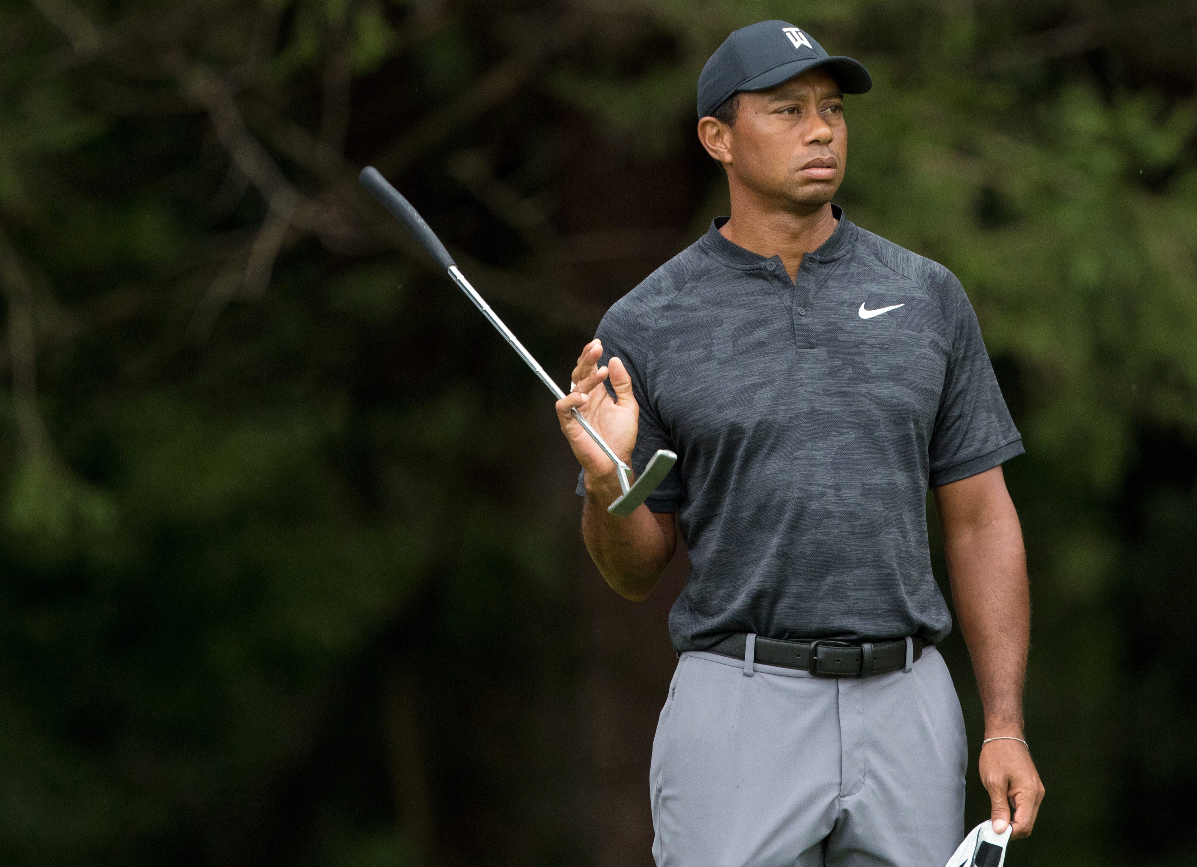 Tiger Woods shoots 66 but calls BMW Championship third round a 'really frustrating ...