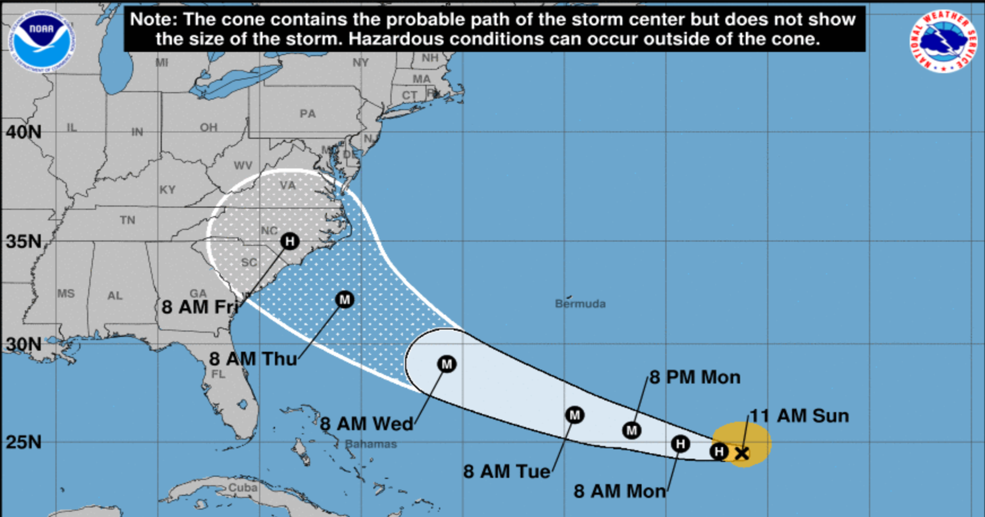 Tropical Storm Florence South Carolina declares state of emergency