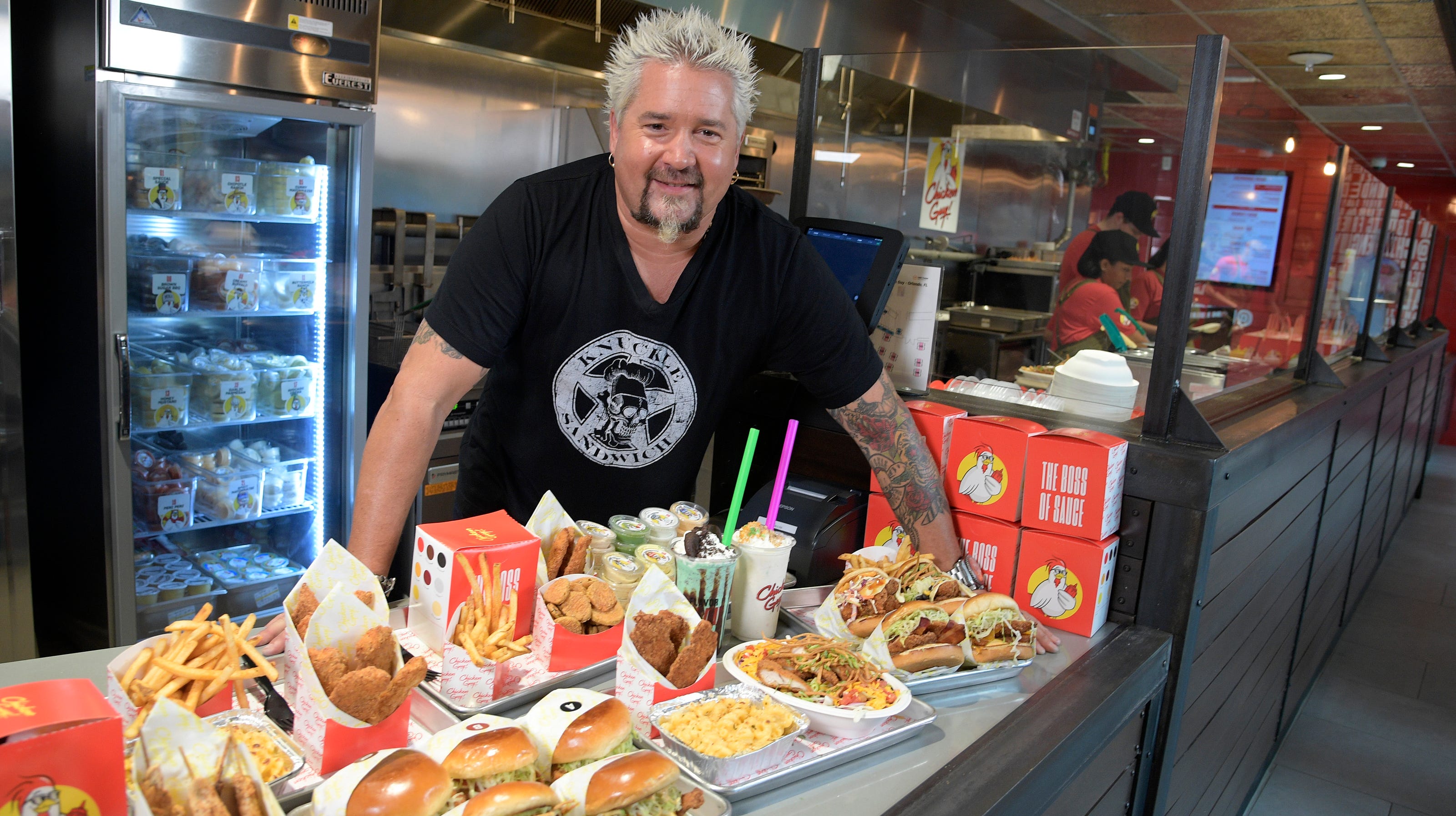 Christmas hampshire towns north conway visit onlyinyourstate these Guy Fieri's Chicken Guy now open on 2nd Avenue in Nashville