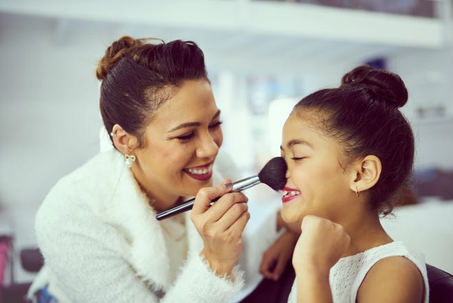 In terms of handling your own child's request for makeup, Kahane recommends setting limits without being extreme – and without judgment