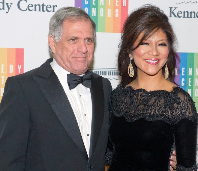 "The Talk" co-host Julie Chen, with her husband, former Chairman and CEO of CBS Leslie Moonves, was absent from Monday's season premiere of daytime program.