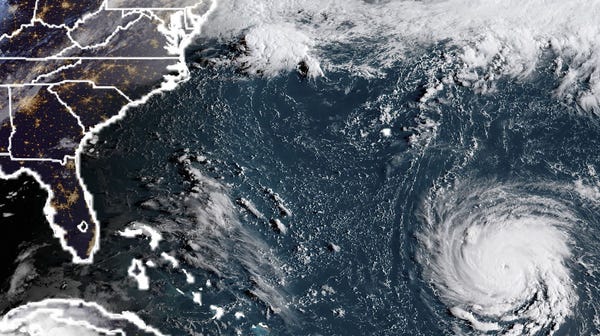 This NOAA/RAMMB satellite image taken on Sept....