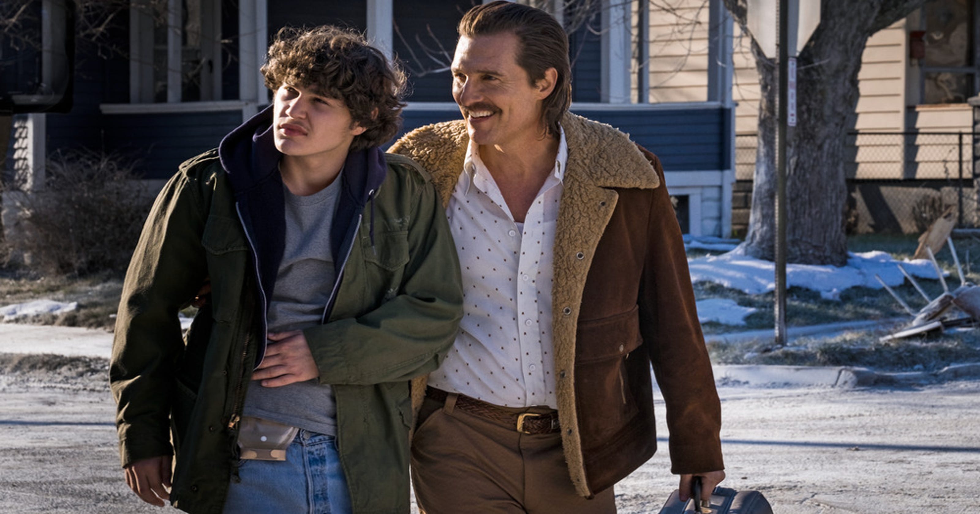 For Matthew McConaughey, 'White Boy Rick' is a family affair