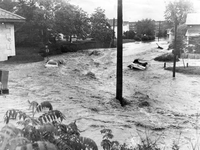 Hurricane Agnes Photos from the flood of 1972