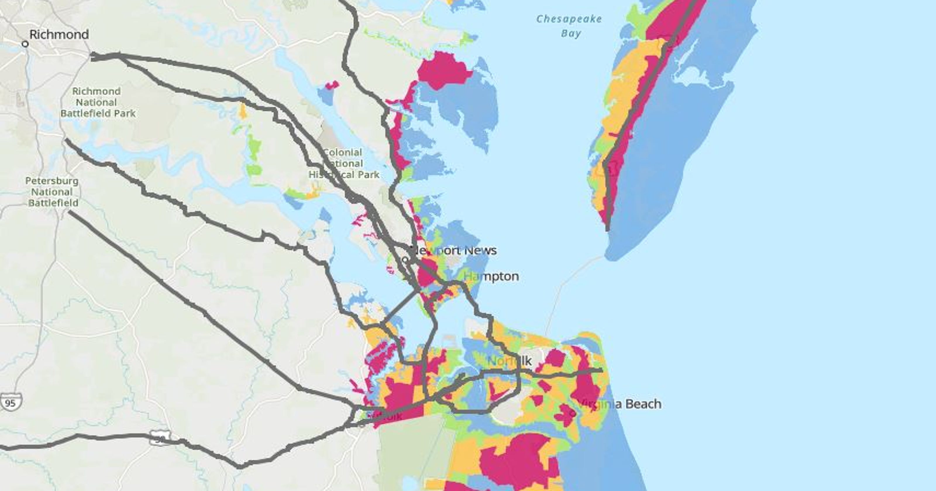 Mandatory evacuations in Virginia How to find your evacuation zone