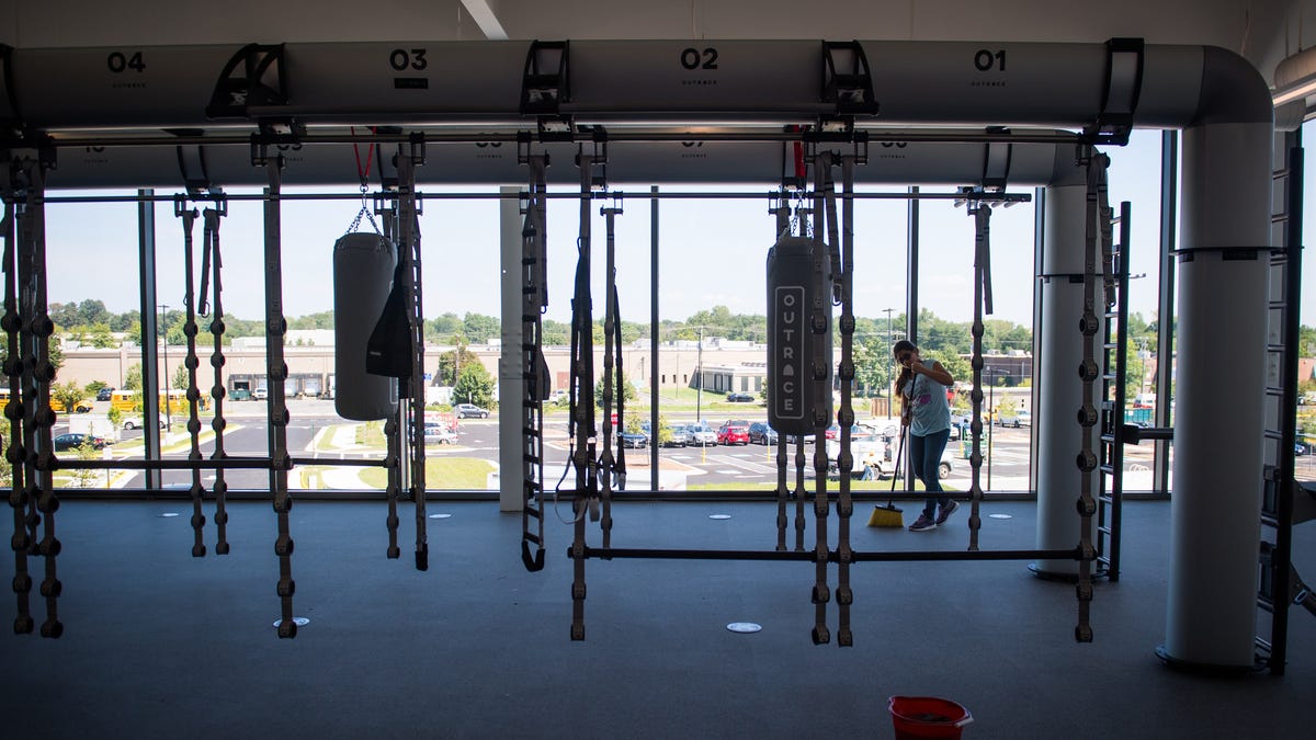 The St. James in suburban Washington is 450,000-square-foot sports and wellness complex.
