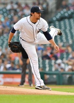 Right elbow inflammation has limited Tigers pitcher Blaine Hardy to one appearance since Aug. 15.
