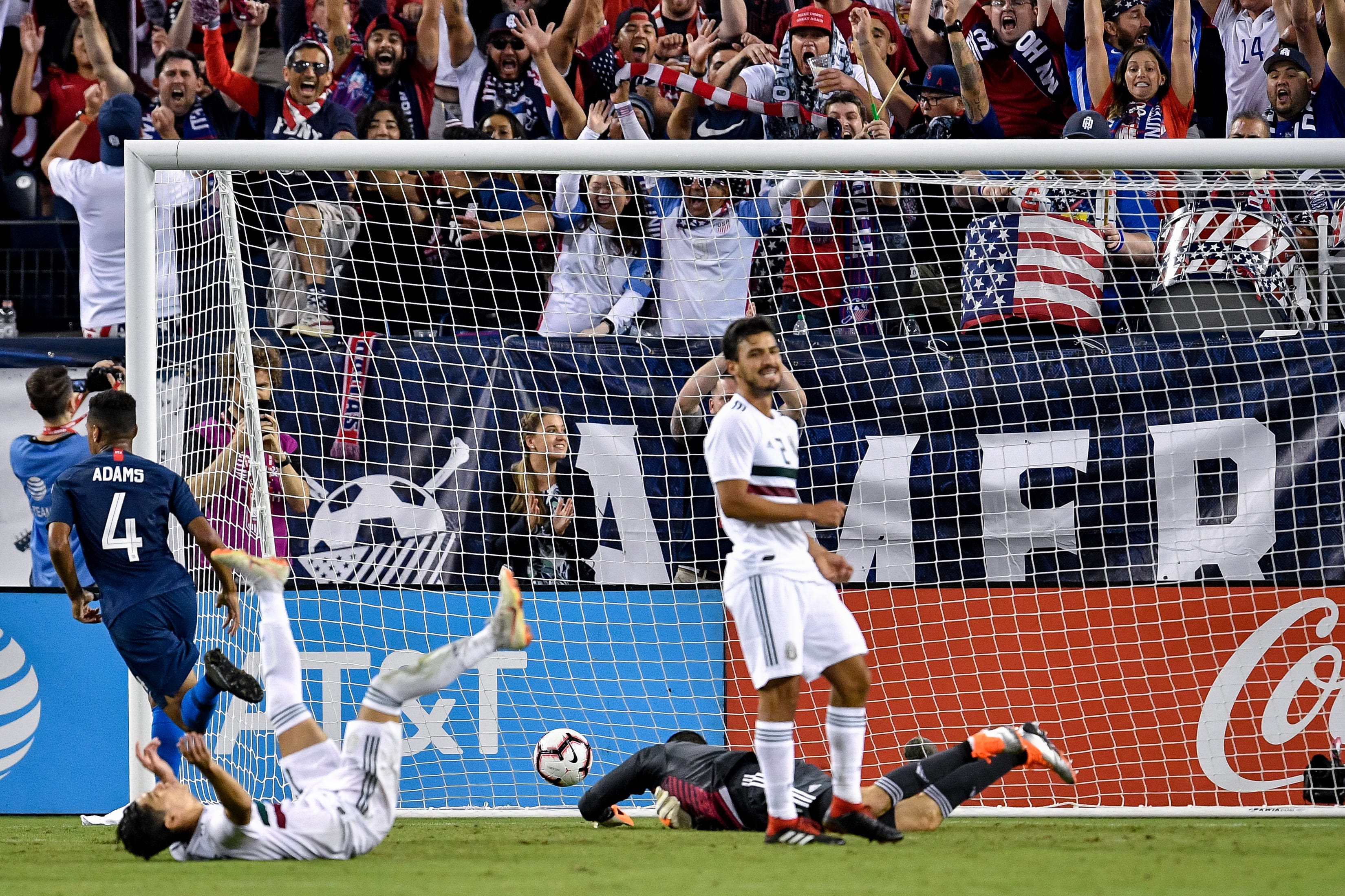 Usmnt Vs Mexico National Team Tyler Adams Scores Goal In Friendly