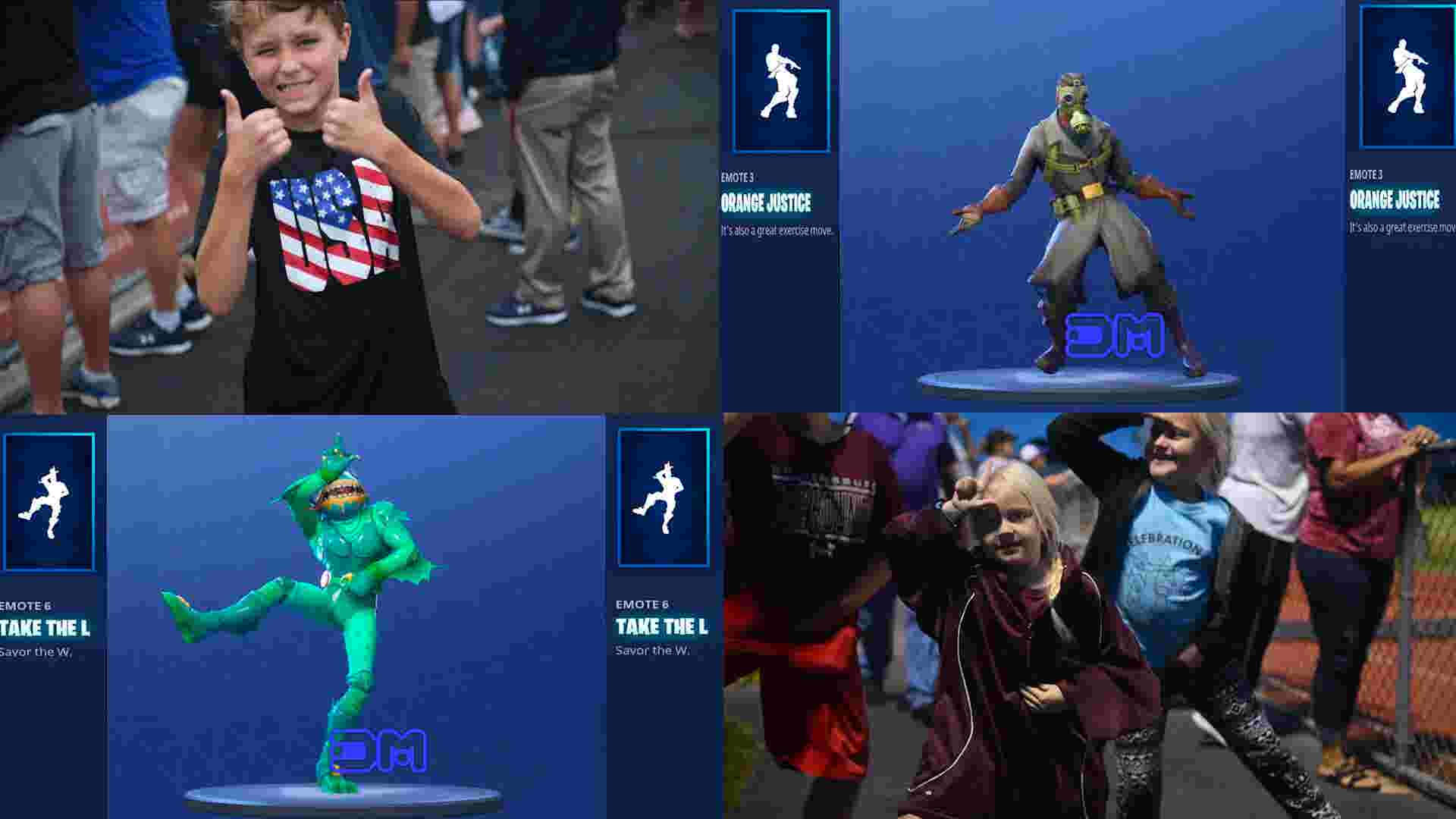 Fortnite Dances See These Kids Try Jubilation Hype And More