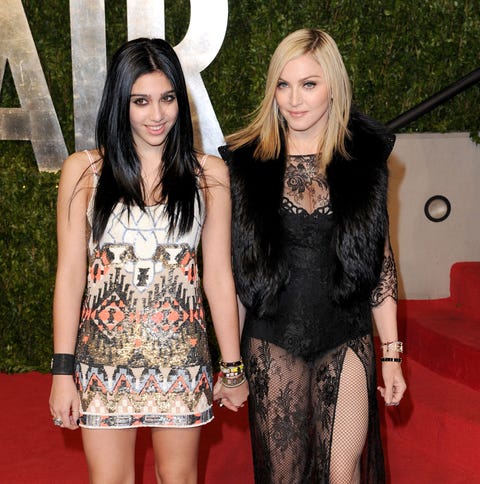 Madonna and Lourdes in 2012.