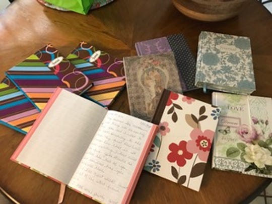 Debbie Baird says journals helped her cope with her son's death.