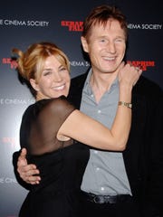 Natasha Richardson and husband Liam Neeson in 2007.