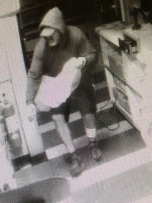 Mantua police are looking for a man who broke into a Heritage's store in Sewell and stole cigarettes on Sept. 3.