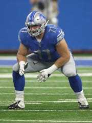Detroit Lions left guard Frank Ragnow.