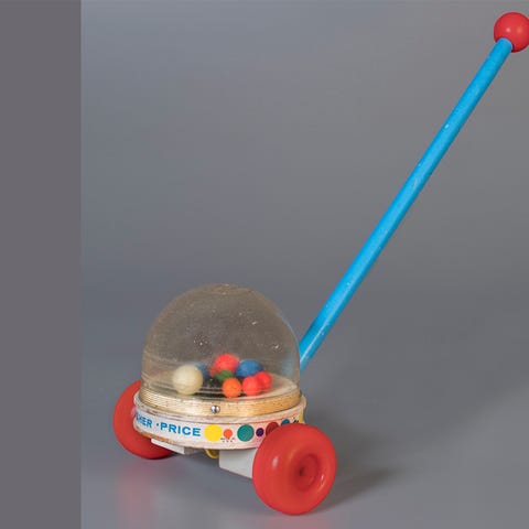 The Fisher-Price Corn Popper is known for its dist