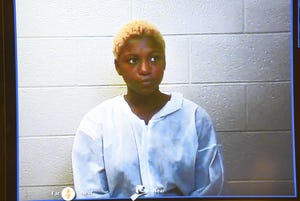 Tanaya Lanay Lewis, 17, is charged with first-degree murder for the stabbing of a classmate Sept. 12, 2018.