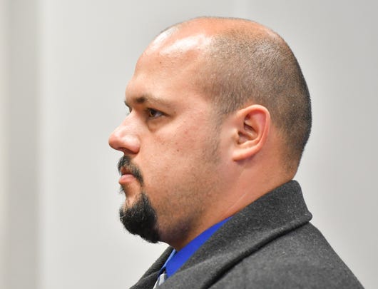 Yenier Conde appears in 54-A District Judge Louise Alderson's courtroom Friday, Sept. 14, 2018, for a preliminary hearing.