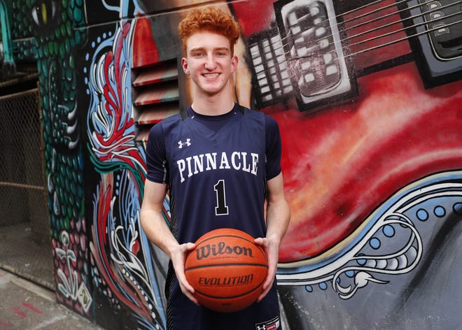 Pinnacle High School's Nico Mannion is one of the eight nominees for Arizona High School Boys Basketball Player of the Year 2017-18. #AZCSA