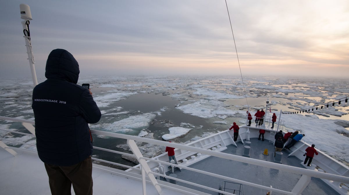 Hapag-Lloyd Cruises was the first western cruise line to send one of its ships through the Northeast Passage. It has offered four trips through the waterway since 2014.