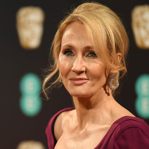 British author J.K. Rowling (here in London on Feb